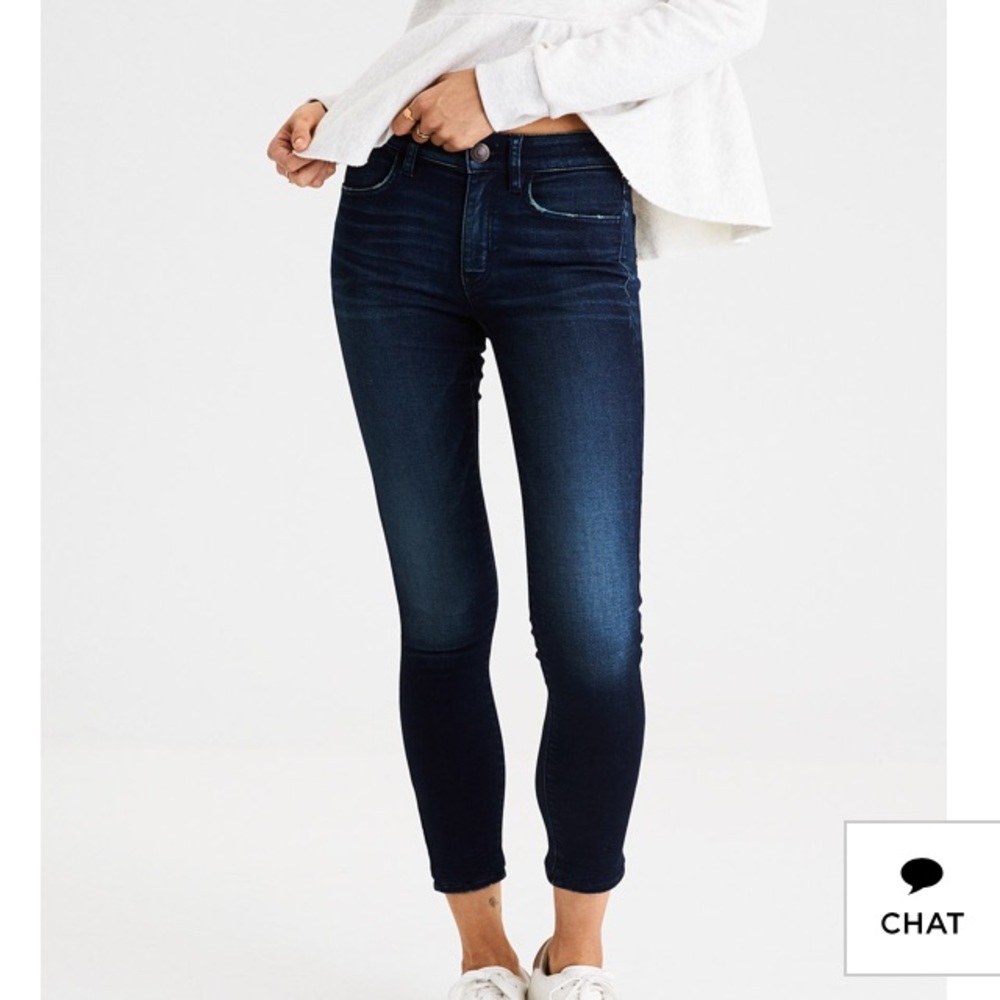 American Eagle Cropped Skinny Jeans